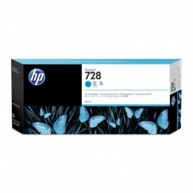 HP 728 - Cartouche d'impression cyan 300ml (F9K17A)