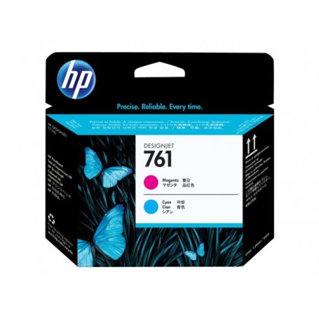 HP 761 - Tête d'impression magenta et cyan (CH646A)