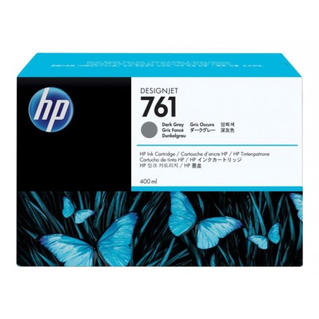 HP 761 - Cartouche d'impression gris foncé 400ml (CM996A)